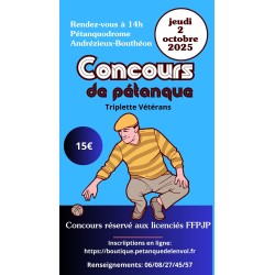 triplettes vétérans du...