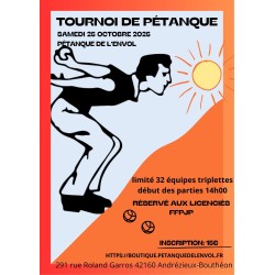 Limité 48 triplettes le...