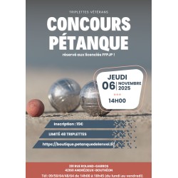 48 triplettes vétérans...