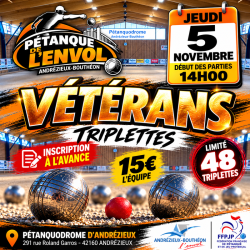triplettes vétérans au...